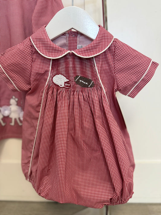 Ayres Bubble- Crimson & White