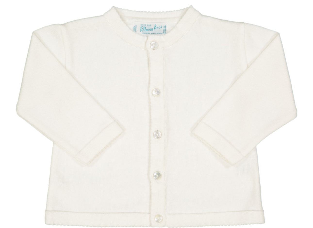 Feltman-Knit Cardigan-Ivory