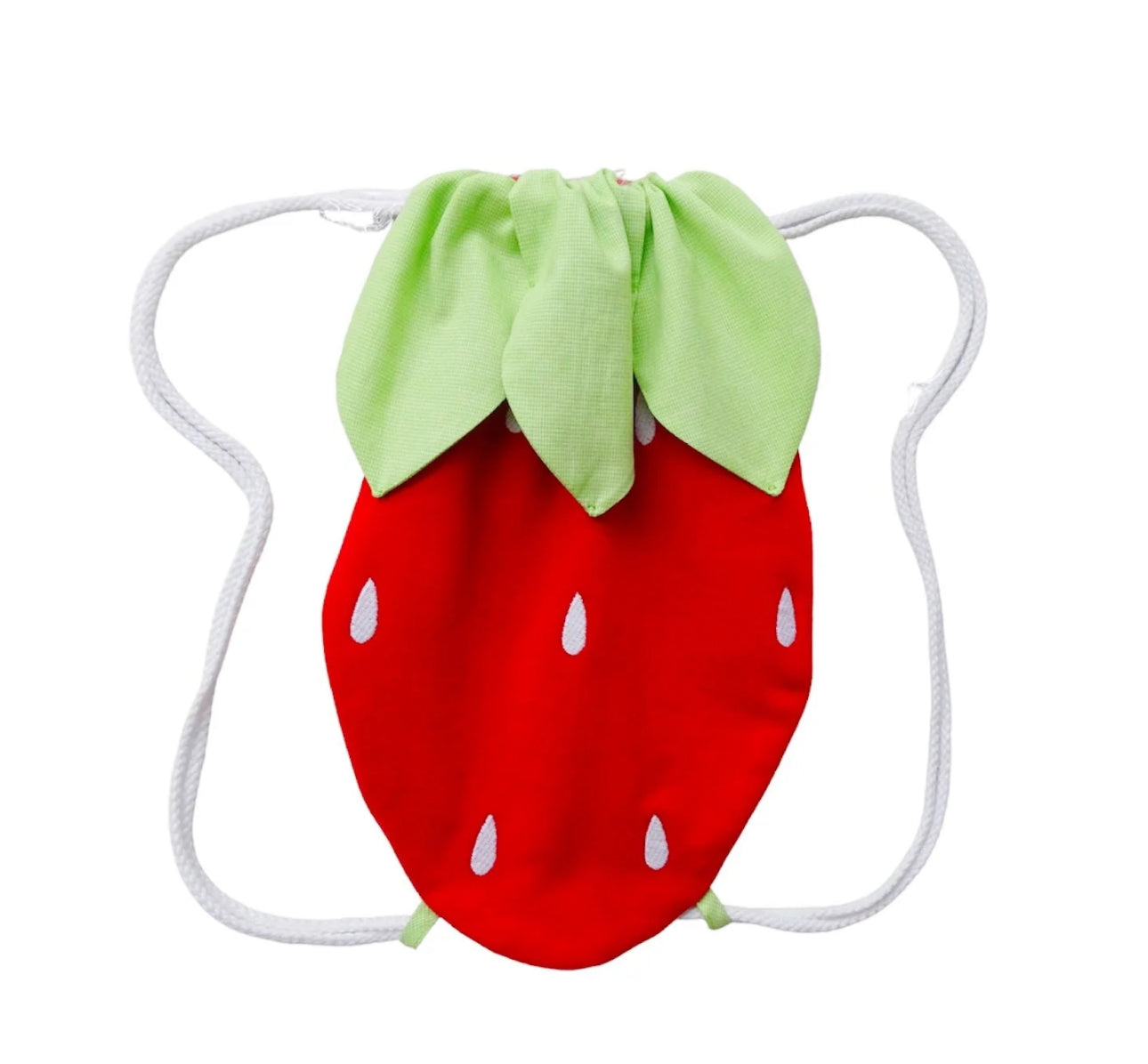 Strawberry Drawstring Bag