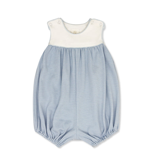 Charming Bubble - Seaside Blue Ministripe