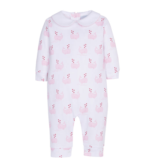 LE Pink Whales Playsuit
