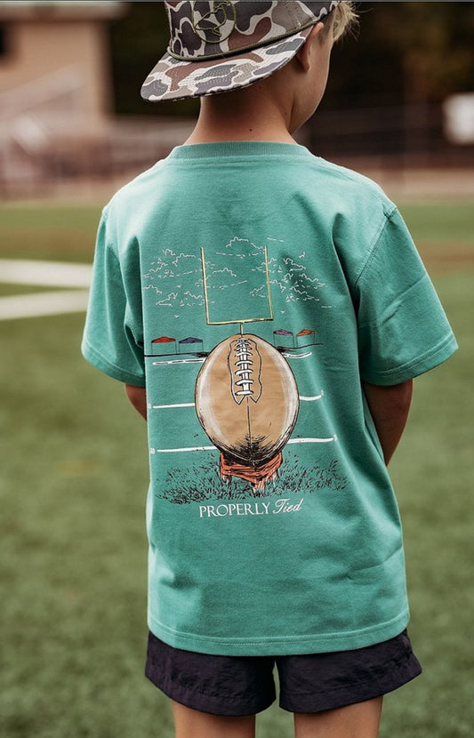 Boys Field Goal SS Ivy Tee Shirt
