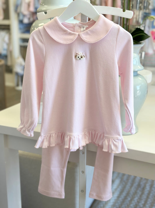 MM - Girl's Puppy Tunic Set