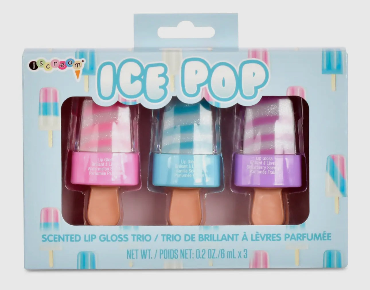 Ice Pop Lip Gloss Trio