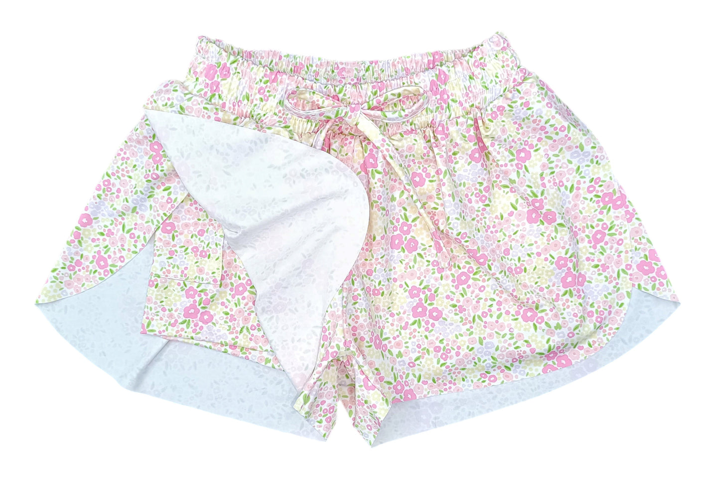 Butterfly Shorts- Fuschia Floral