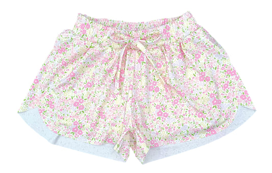 Butterfly Shorts- Fuschia Floral