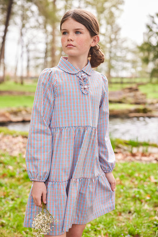 Haisley Dress - Teton Plaid