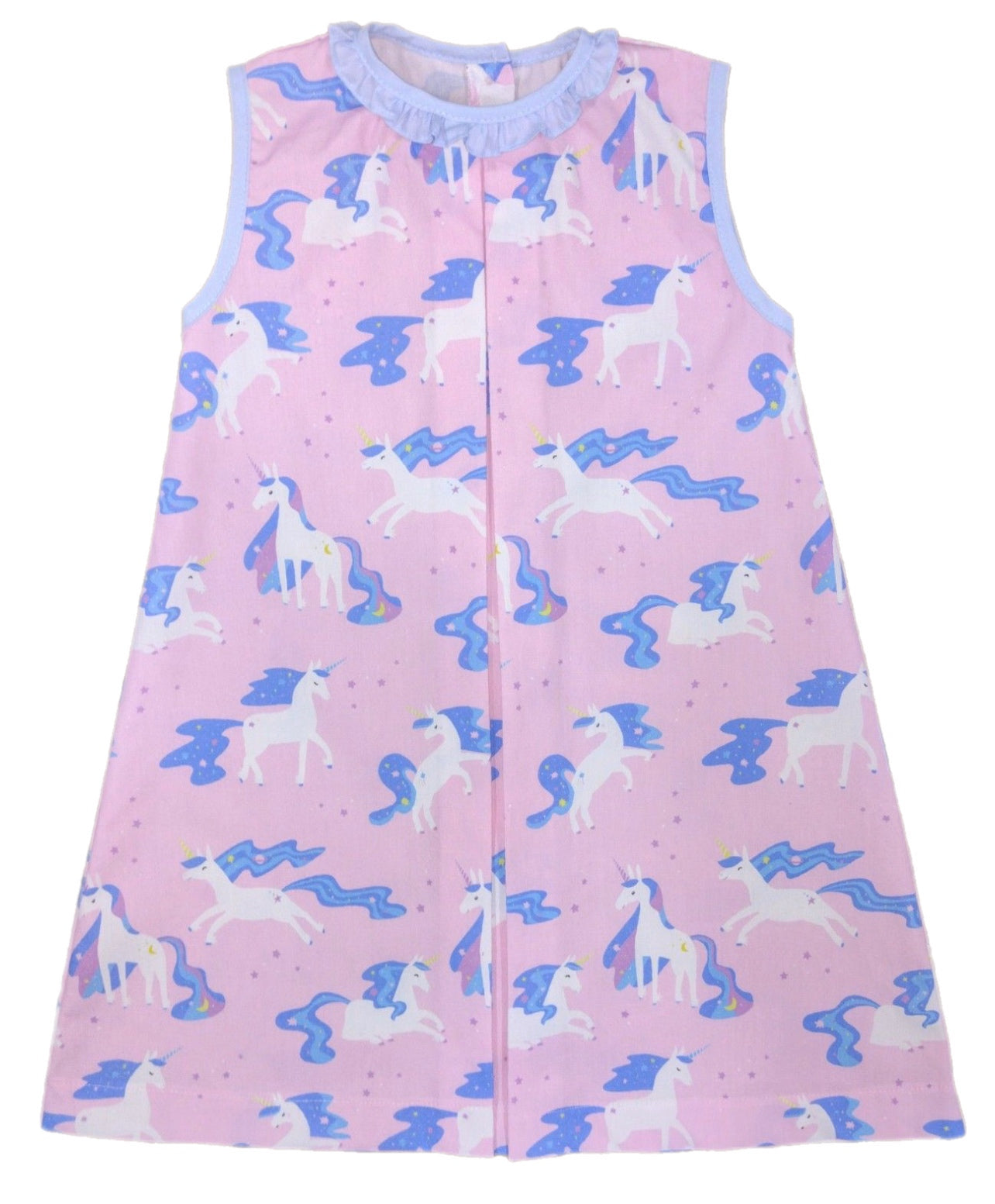 Penny Pleat Dress-Unicorn