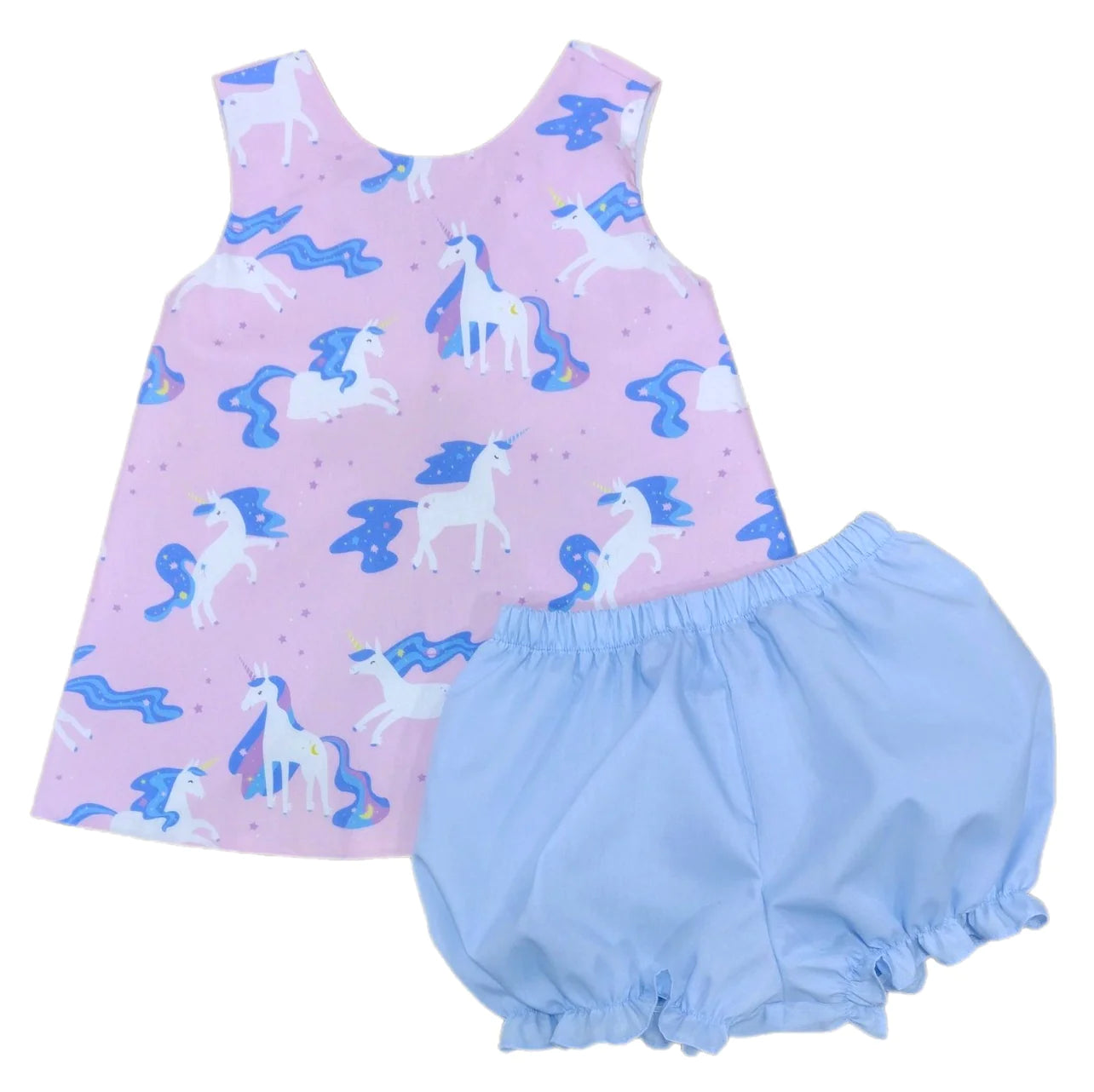 Lottie Bloomer Set-Unicorn