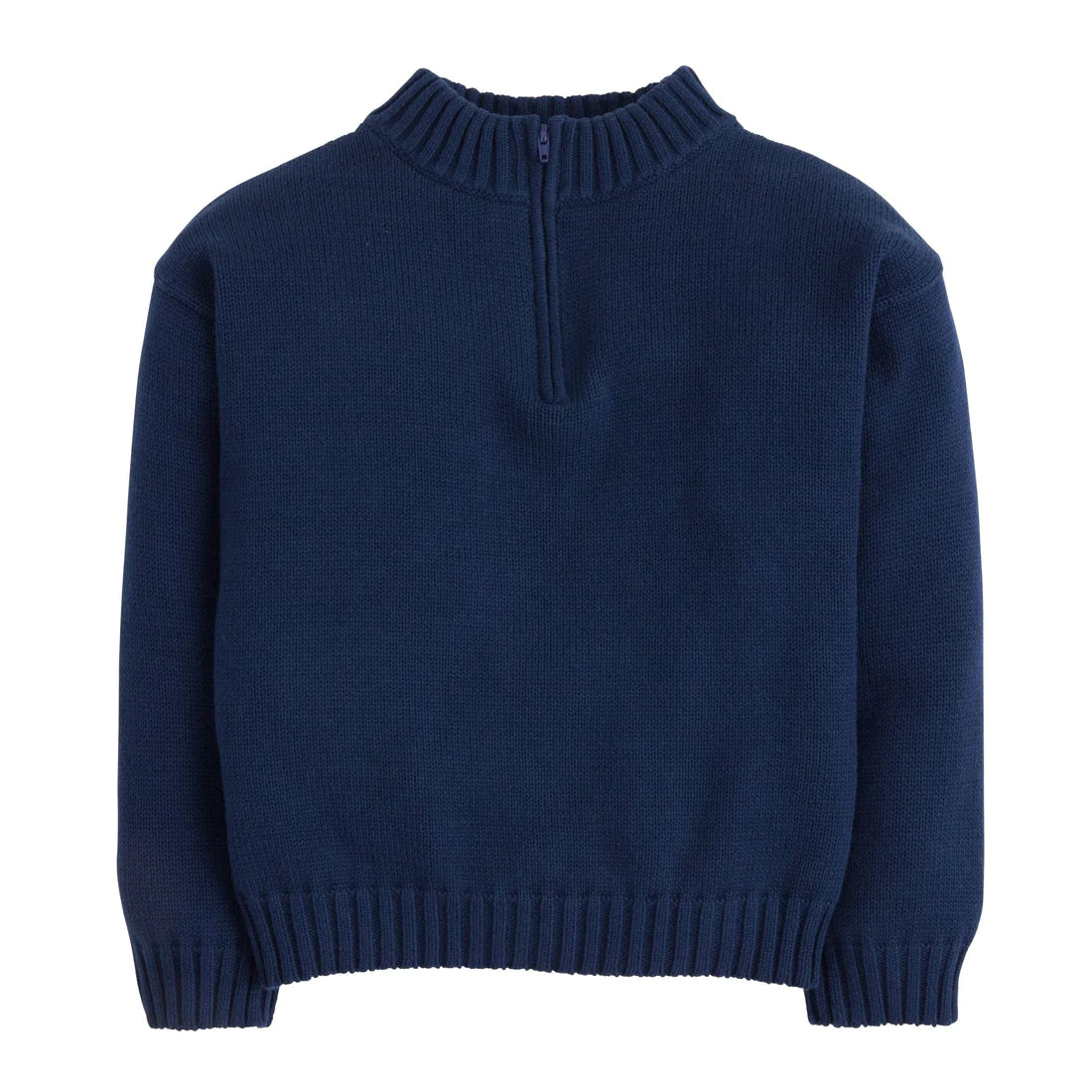 LE Quarter Zip Sweater Navy