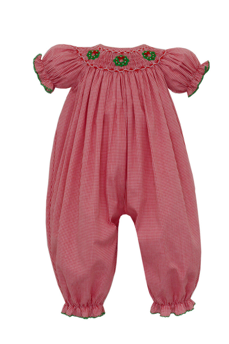 Merry Wreaths Romper