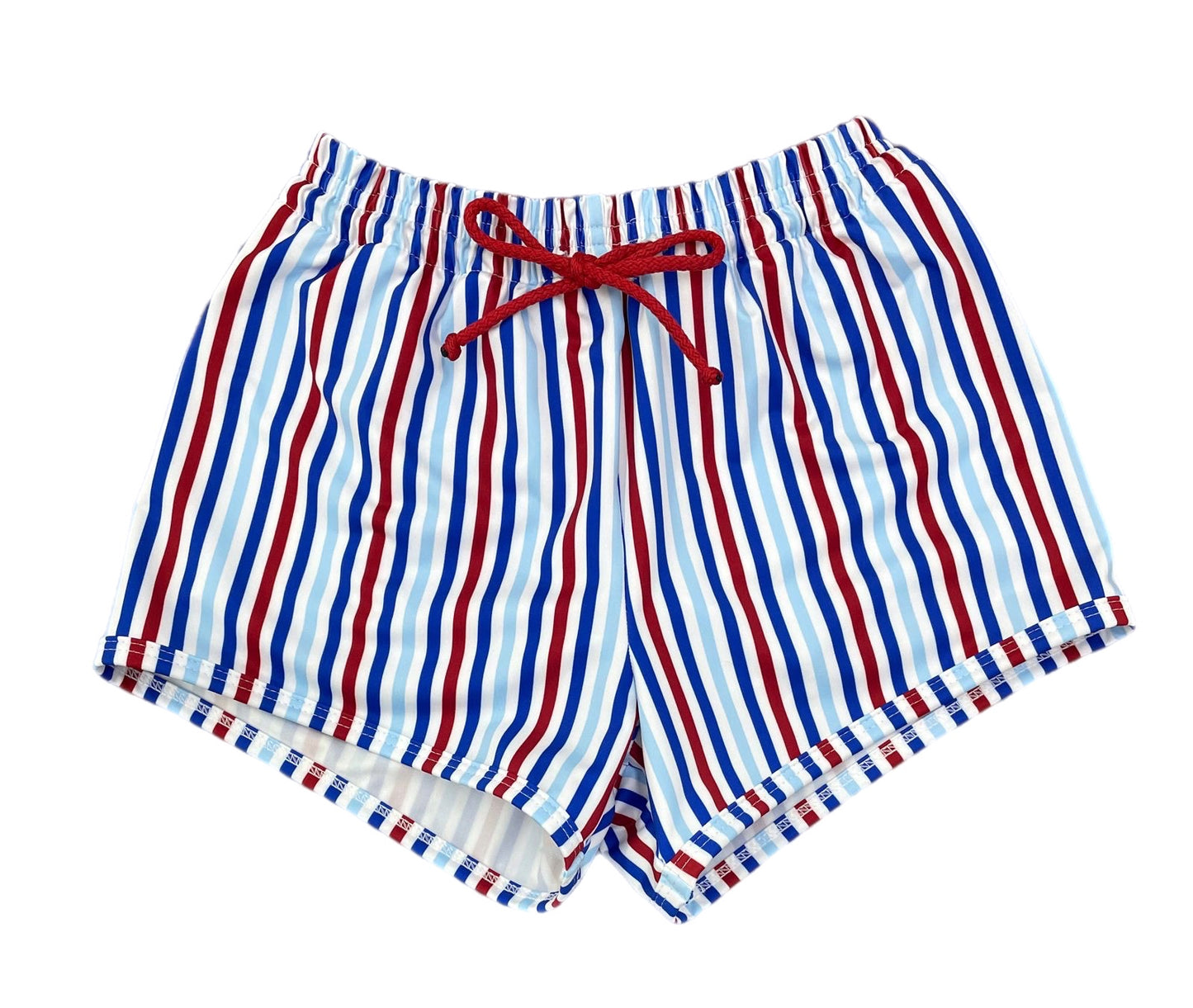 James Swim Shorts-Patriotic Stripes