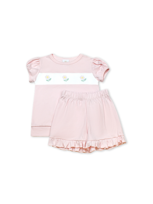 Lagniappe Short Set - Flower