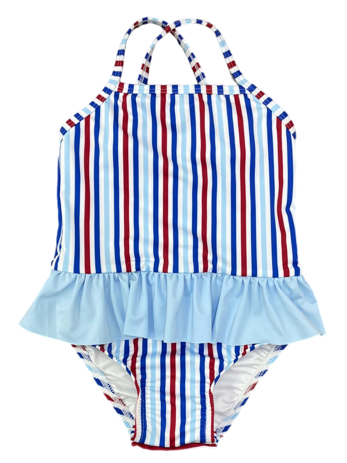 Lainey Swim-Patriotic Stripes