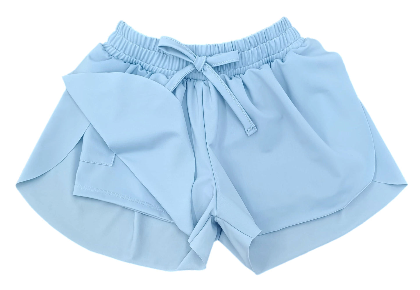 Butterfly Shorts-Light Blue