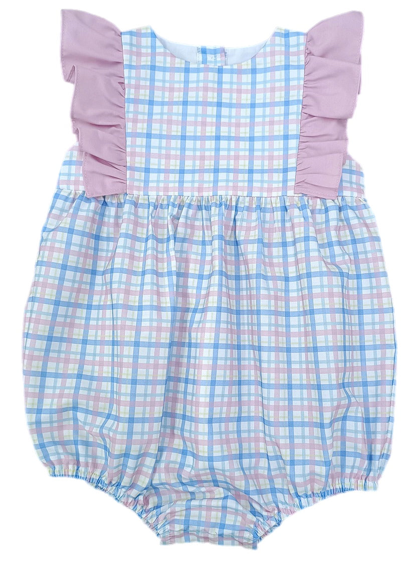 Liza Bubble- Pastel Plaid