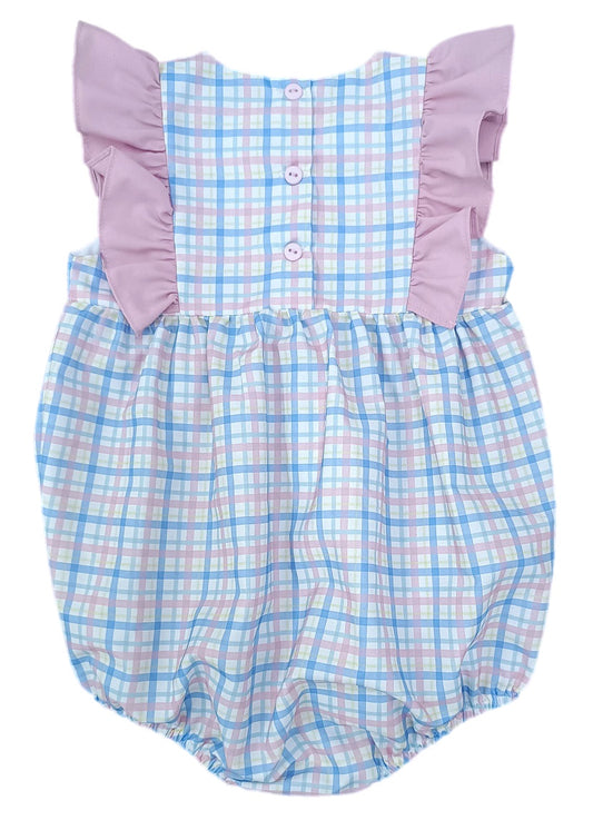 Liza Bubble- Pastel Plaid