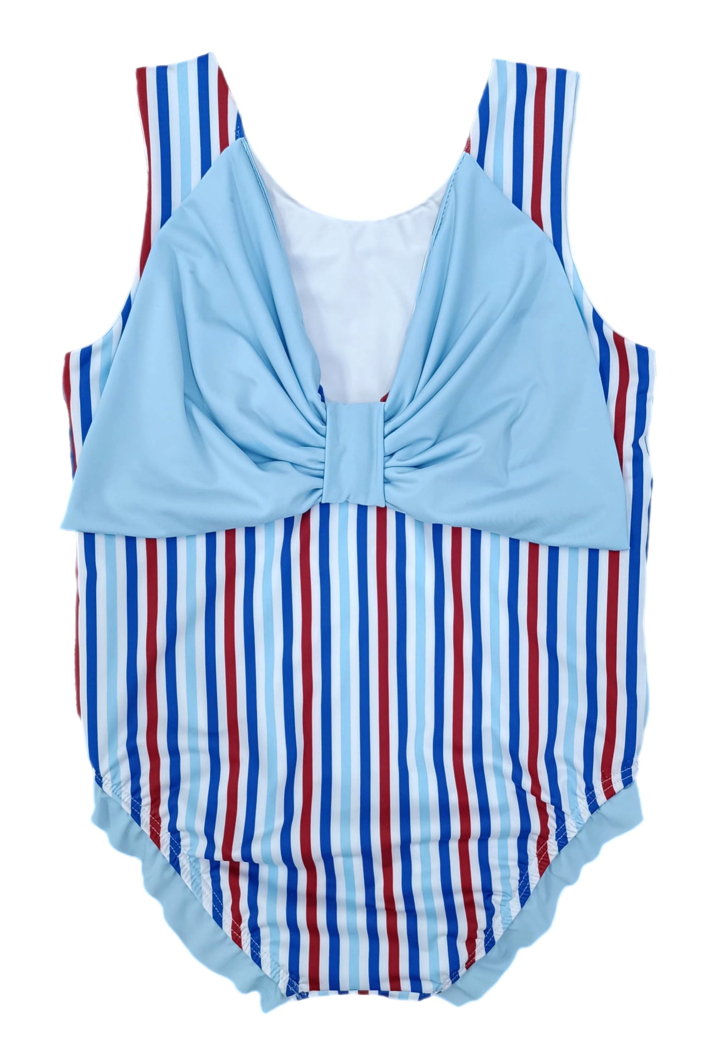 Lottie Swim-Patriotic Stripes