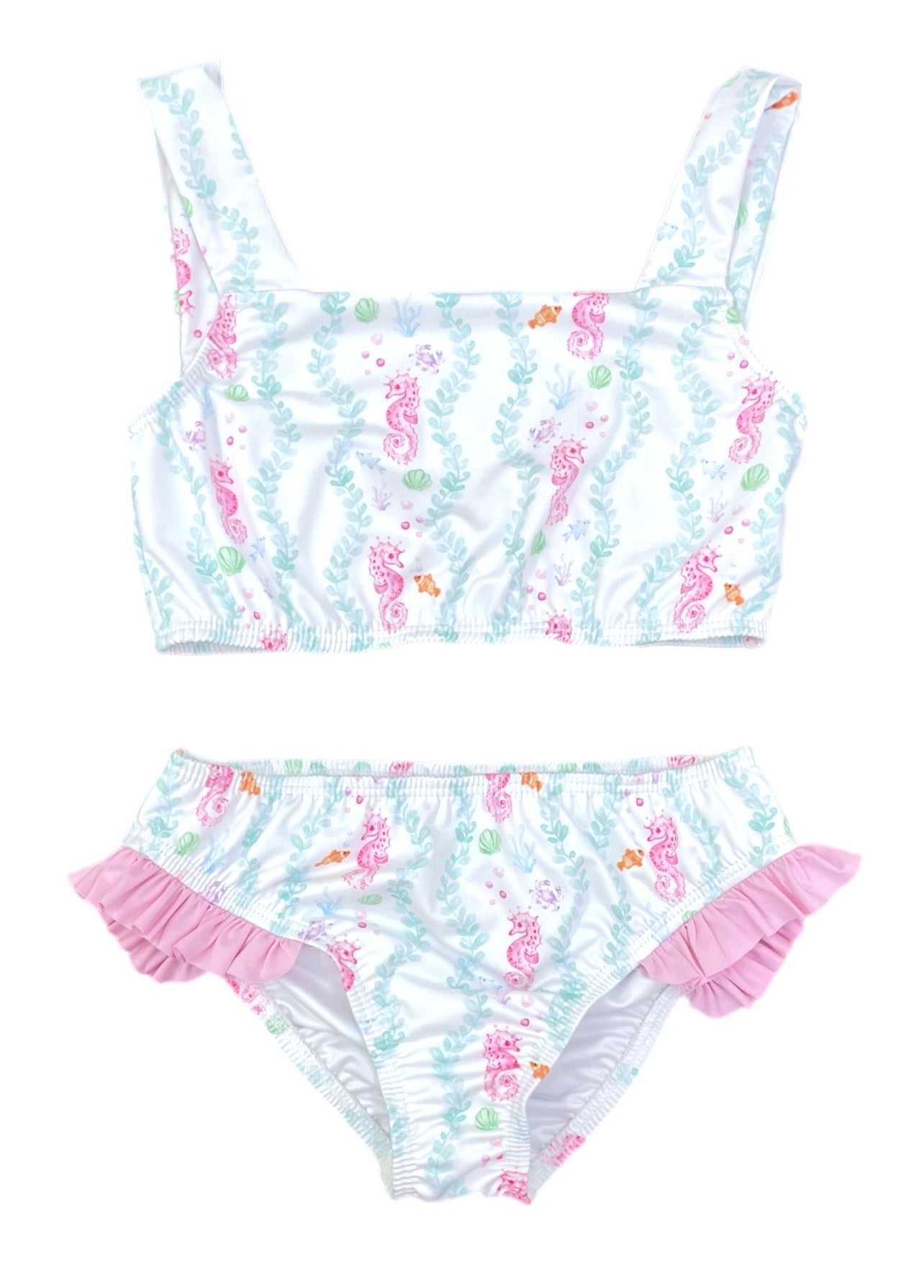 Lottie Two Piece Swim- Seahorse