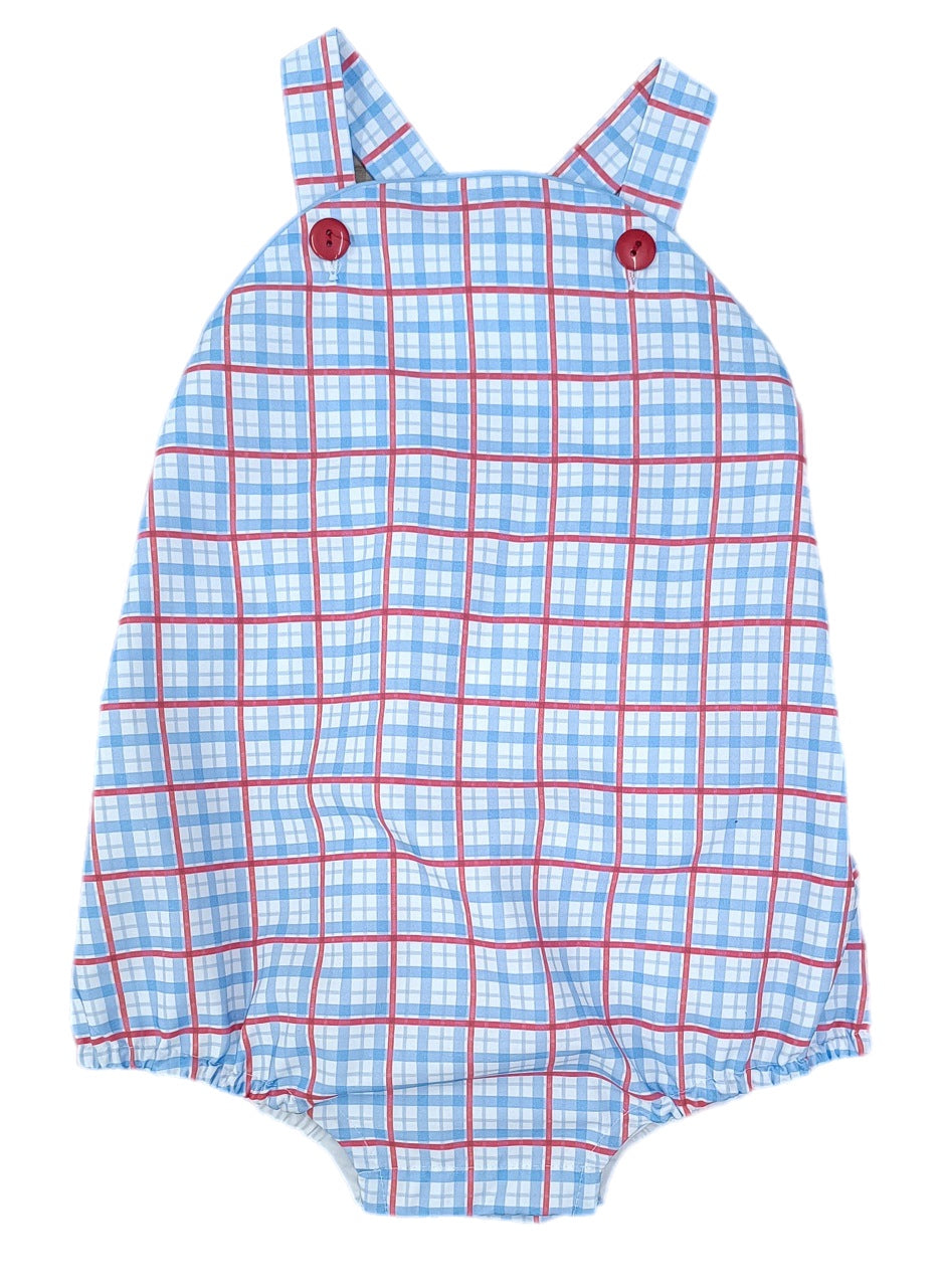 Louie Bubble-Patriotic Plaid