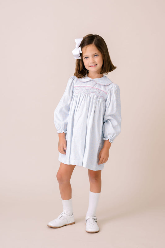 Michelle Dress Long Sleeve - Snow Kissed Floral