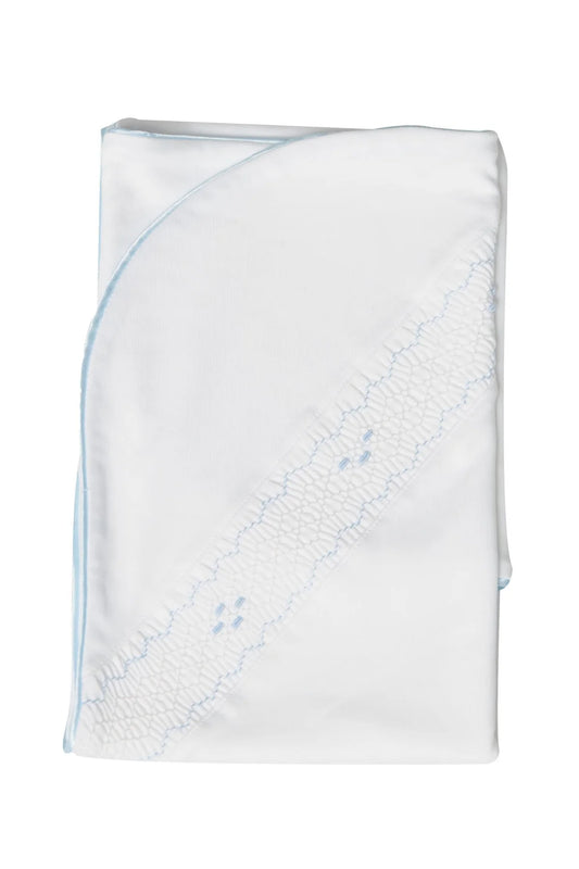Nella Pima- Smocked Boy Blanket