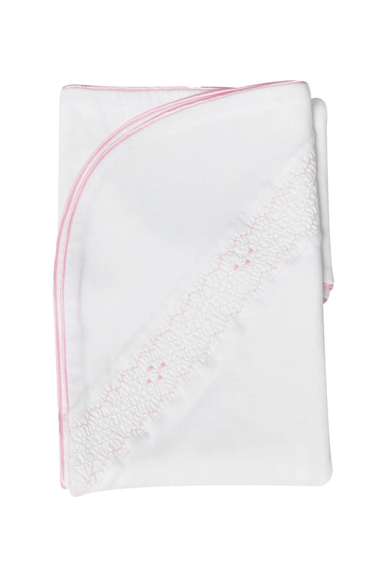 Nella Pima- Smocked Girl Blanket