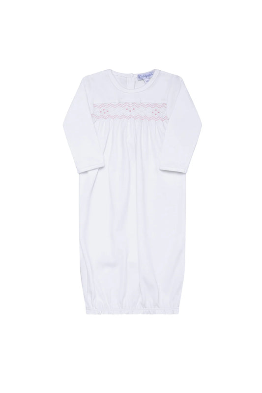 Nella Pima Smocked Girl Gown