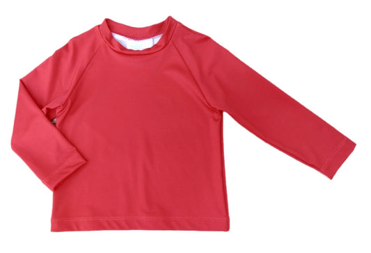 J&L-Red Rash Guard