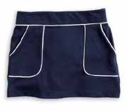 Navy Jersey Skirt