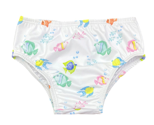 Sammy Diaper Cover- O'Fishally Summer