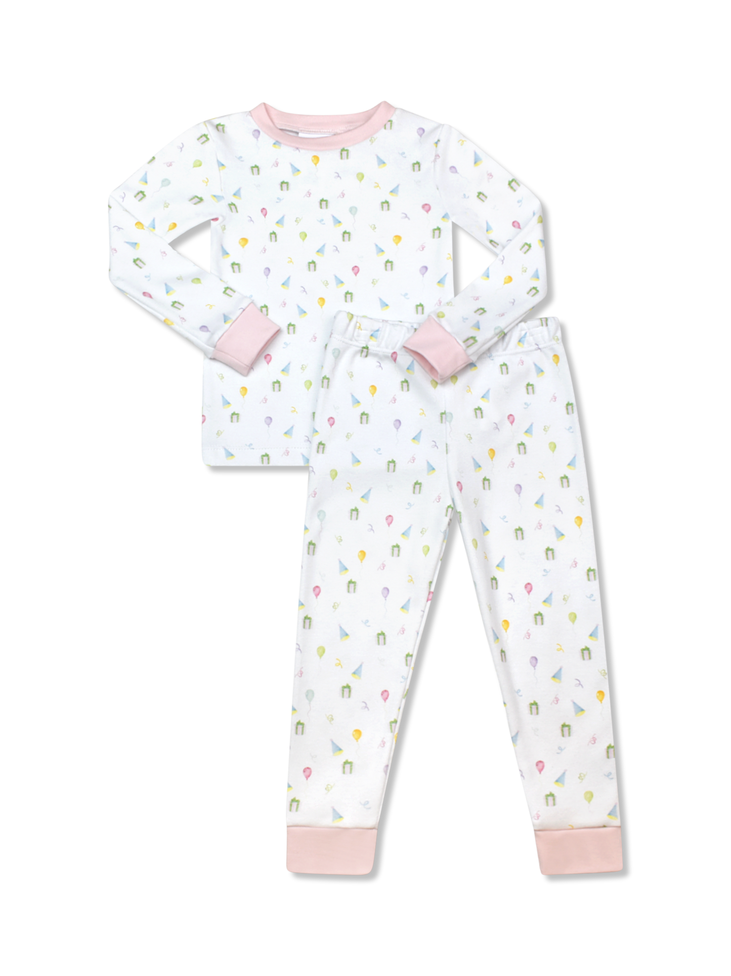 Sweet Pea PJ Set - Pink Party