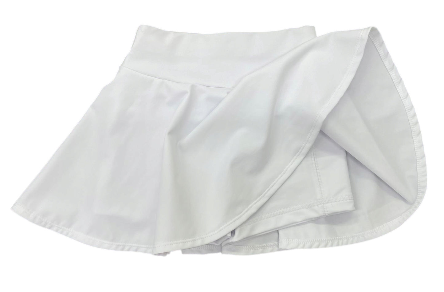 Be Elizabeth-Athleisure-White Tennis Skort