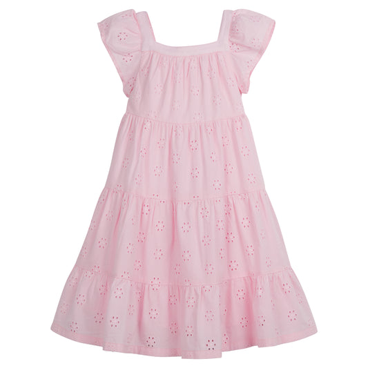 Wilder Dress - Pink Eyelet