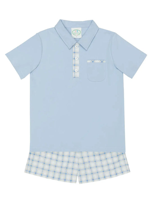 Towns Collared Shirt Set