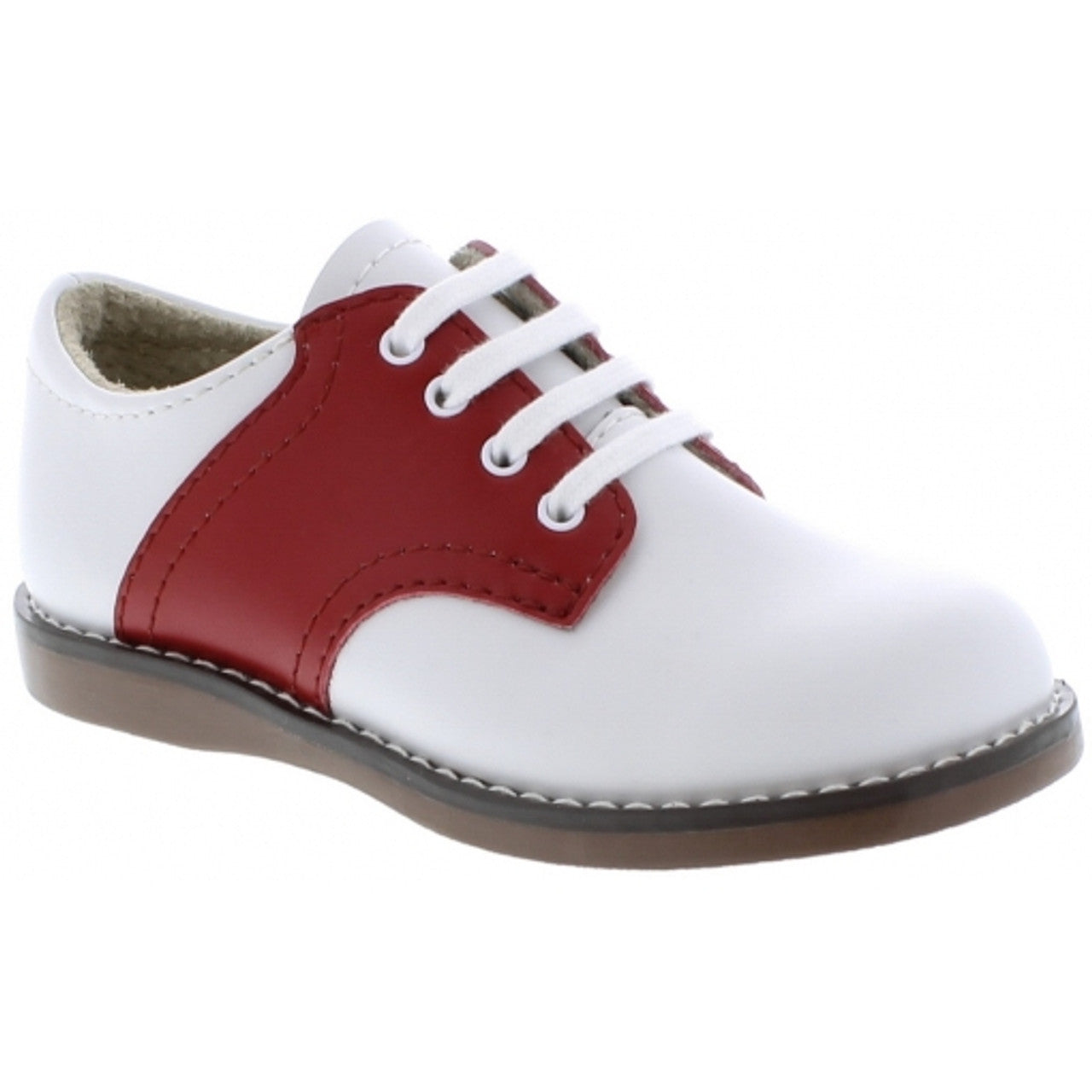 Cheer Saddle Shoe - Red/White