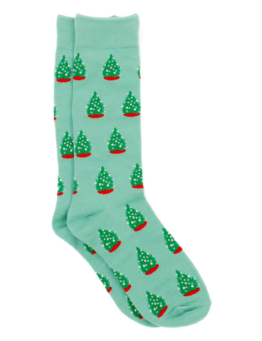 Properly Tied-Christmas Tree Socks