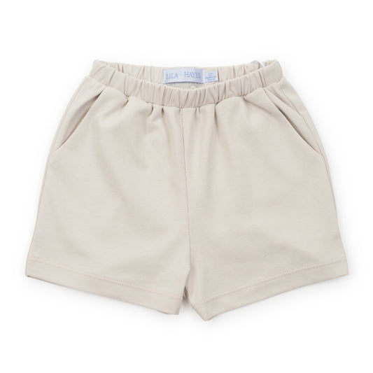 Sawyer Pima Short-Stone Khaki